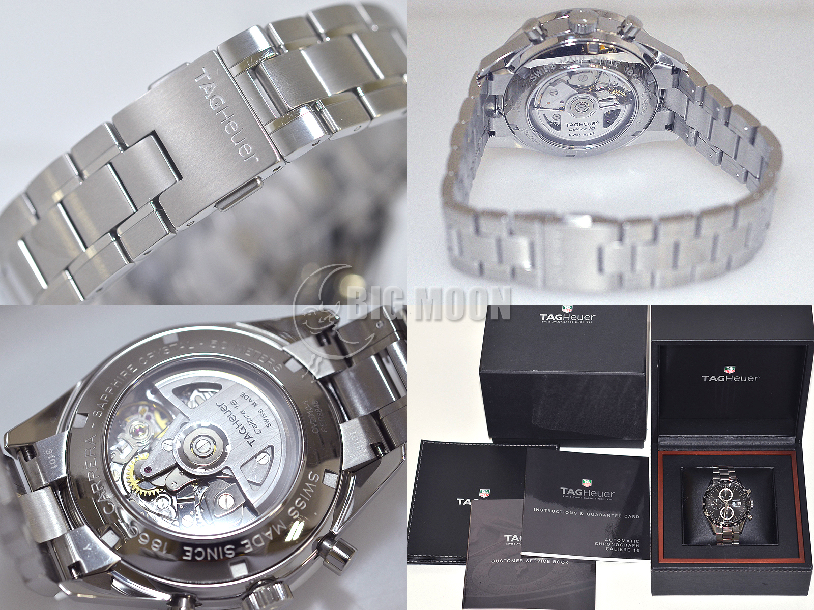 tag heuer タグホイヤー カレラ クロノグラフ タキメーター cv2010 1